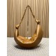 Replica Borsa a tracolla YSL Saint Laurent Amalia Hobo marrone Imitazioni Outlet Online Italia