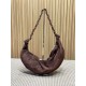 Replica Borsa a tracolla Hobo YSL Saint Laurent Amalia croissant Caffè Imitazioni Outlet Online Italia
