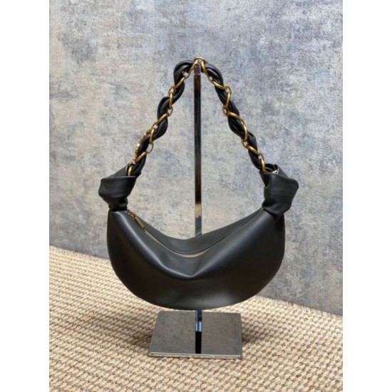 Replica Borsa mini hobo Amalia YSL Saint Laurent Nero False Online Clone Replica Borsa mini hobo Amalia YSL Saint Laurent Nero Imitazioni Outlet Online Italia