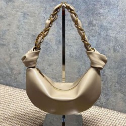 Replica Borsa mini hobo Amalia YSL Saint Laurent Albicocca Imitazioni Outlet Online Italia