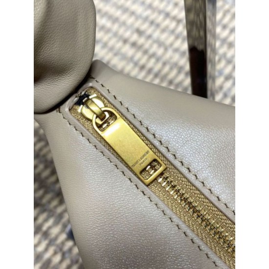 Replica Borsa mini hobo Amalia YSL Saint Laurent Albicocca Imitazioni Outlet Online Italia