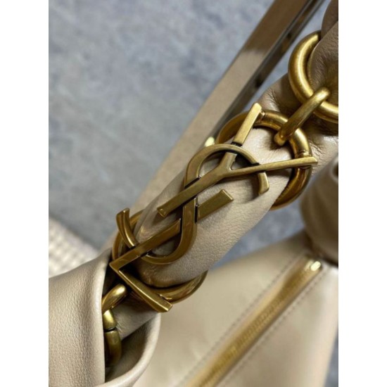 Replica Borsa mini hobo Amalia YSL Saint Laurent Albicocca Imitazioni Outlet Online Italia