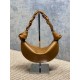 Replica Borsa mini hobo Amalia YSL Saint Laurent marrone Imitazioni Outlet Online Italia