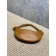 Replica Borsa mini hobo Amalia YSL Saint Laurent marrone Imitazioni Outlet Online Italia