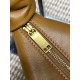 Replica Borsa mini hobo Amalia YSL Saint Laurent marrone Imitazioni Outlet Online Italia