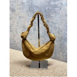 Replica Borsa mini hobo Amalia YSL Saint Laurent Grigio scamosciato Imitazioni Outlet Online Italia