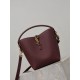 Replica Borsa a secchiello piccola YSL Saint Laurent LE 37 marrone Imitazioni Outlet Online Italia