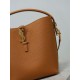 Replica Borsa a secchiello piccola YSL Saint Laurent LE 37 Giallo Imitazioni Outlet Online Italia