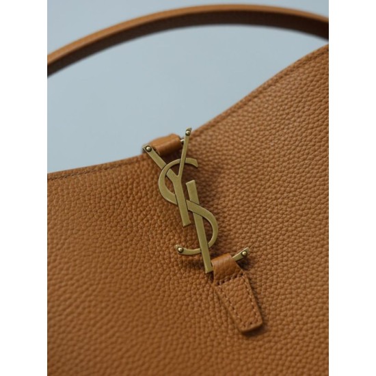 Replica Borsa a secchiello piccola YSL Saint Laurent LE 37 Giallo Imitazioni Outlet Online Italia