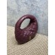 Replica Borsa Piccola Tote YSL Saint Laurent Icarino Cassandre nappa trapuntata Maroon Imitazioni Outlet Online Italia