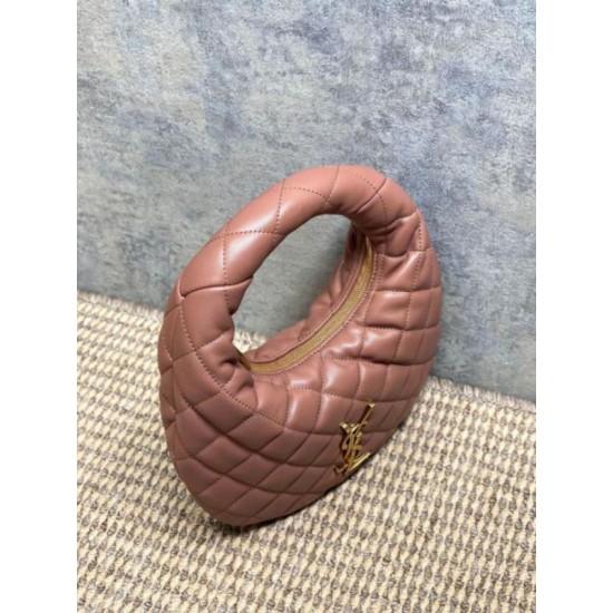 Replica Borsa Piccola Tote YSL Saint Laurent Icarino Cassandre nappa trapuntata Rosa Imitazioni Outlet Online Italia
