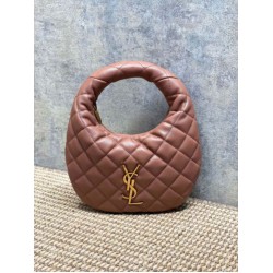 Replica Borsa Piccola Tote YSL Saint Laurent Icarino Cassandre nappa trapuntata Rosa Imitazioni Outlet Online Italia