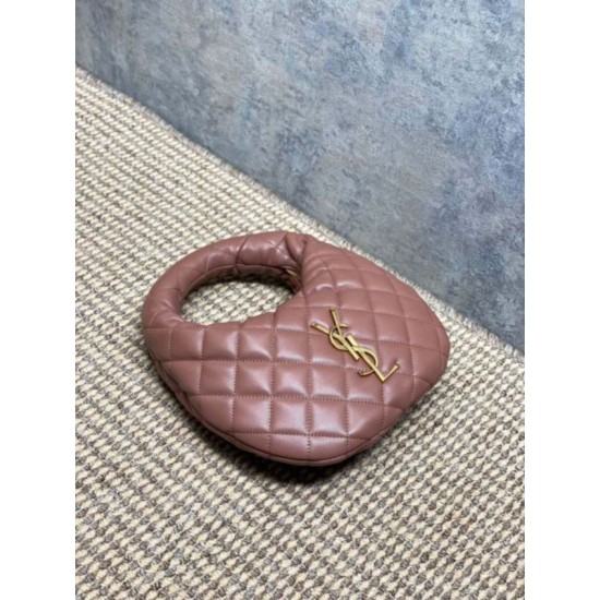 Replica Borsa Piccola Tote YSL Saint Laurent Icarino Cassandre nappa trapuntata Rosa Imitazioni Outlet Online Italia