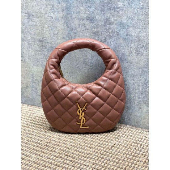 Replica Borsa Piccola Tote YSL Saint Laurent Icarino Cassandre nappa trapuntata Rosa Imitazioni Outlet Online Italia