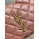 Replica Borsa Piccola Tote YSL Saint Laurent Icarino Cassandre nappa trapuntata Rosa Imitazioni Outlet Online Italia