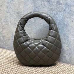 Replica Borsa Piccola Tote YSL Saint Laurent Icarino Cassandre nappa trapuntata Grigio Imitazioni Outlet Online Italia