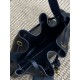 Replica Borsa hobo piccola YSL Saint Laurent Paris VII nera goffrata Imitazioni Outlet Online Italia