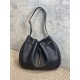 Replica Borsa hobo piccola YSL Saint Laurent Paris VII nera goffrata Imitazioni Outlet Online Italia