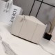 Replica Borsa tote media classica Loewe Hammock Flip Beige Imitazioni Outlet Online Italia