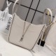 Replica Borsa tote media classica Loewe Hammock Flip Beige Imitazioni Outlet Online Italia