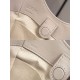 Replica Borsa tote media classica Loewe Hammock Flip Beige Imitazioni Outlet Online Italia
