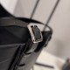 Replica Borsa tote media classica Loewe Hammock Flip Nero Imitazioni Outlet Online Italia