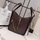 Replica Borsa tote media classica Loewe Hammock Flip Marrone Imitazioni Outlet Online Italia