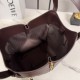 Replica Borsa tote media classica Loewe Hammock Flip Marrone Imitazioni Outlet Online Italia