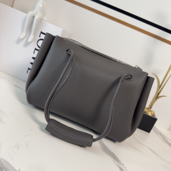 Replica Borsa a mano Loewe Madrid Media Nero Imitazioni Outlet Online Italia