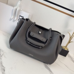 Replica Borsa a mano Loewe Madrid Media Nero Imitazioni Outlet Online Italia