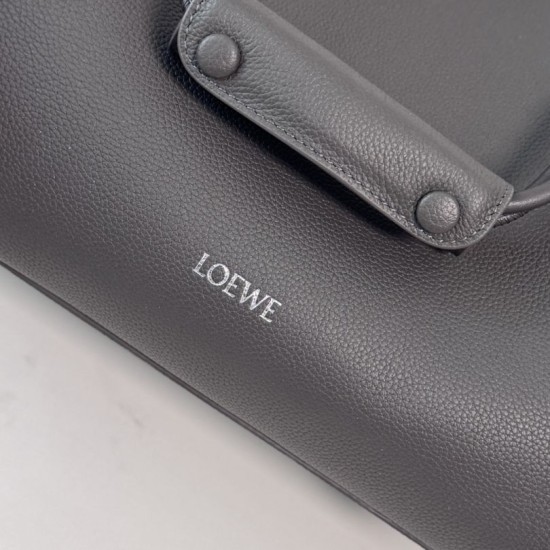 Replica Borsa a mano Loewe Madrid Media Nero Imitazioni Outlet Online Italia