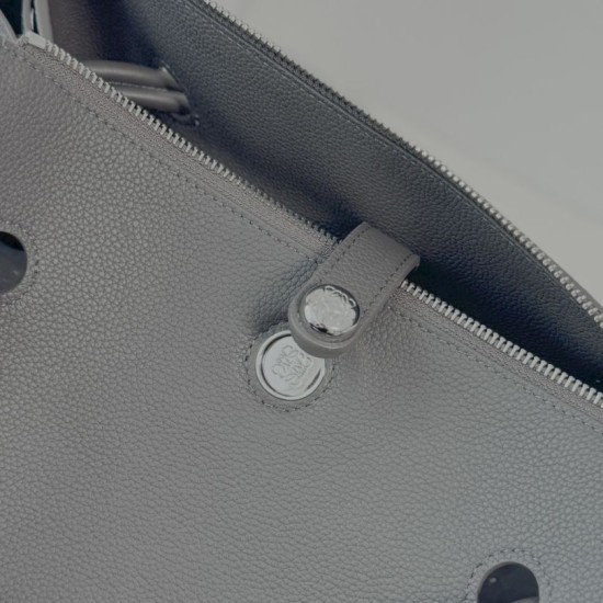 Replica Borsa a mano Loewe Madrid Media Nero Imitazioni Outlet Online Italia