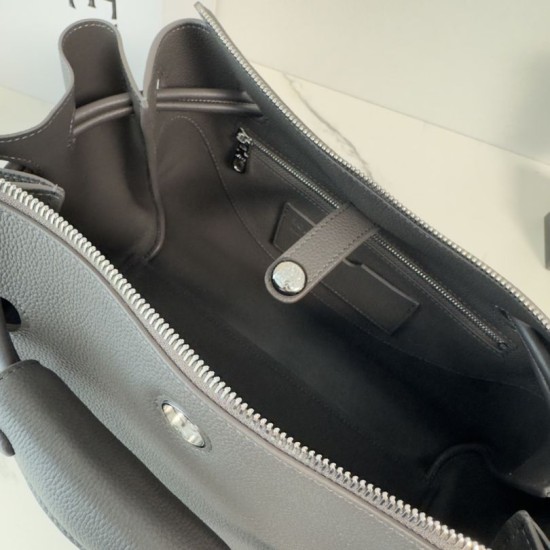 Replica Borsa a mano Loewe Madrid Media Nero Imitazioni Outlet Online Italia