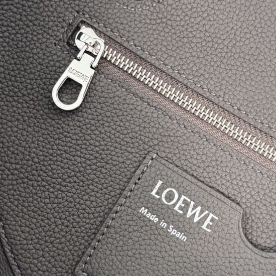 Replica Borsa a mano Loewe Madrid Media Nero Imitazioni Outlet Online Italia