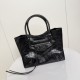 Replica Borsa tote verticale piccola Balenciaga Le City nera False Online Clone Replica Borsa tote verticale piccola Balenciaga Le City nera Imitazioni Outlet Online Italia