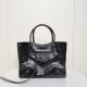 Replica Borsa tote verticale piccola Balenciaga Le City nera False Online Clone Replica Borsa tote verticale piccola Balenciaga Le City nera Imitazioni Outlet Online Italia