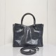 Replica Borsa tote verticale piccola Balenciaga Le City Giallo Imitazioni Outlet Online Italia
