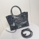 Replica Borsa tote verticale piccola Balenciaga Le City Giallo Imitazioni Outlet Online Italia