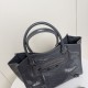 Replica Borsa tote verticale piccola Balenciaga Le City Giallo Imitazioni Outlet Online Italia