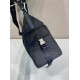 Replica Borsa a tracolla Prada Explore Re-Nylon da uomo Nero Imitazioni Outlet Online Italia