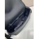 Replica Borsa a tracolla strutturata Prada nera Imitazioni Outlet Online Italia