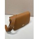 Replica Borsa a tracolla strutturata Prada marrone Imitazioni Outlet Online Italia