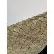 Replica Borsa a tracolla Bottega Veneta Large Hop in camoscio intrecciato verde oliva Imitazioni Outlet Online Italia