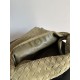 Replica Borsa a tracolla Bottega Veneta Large Hop in camoscio intrecciato verde oliva Imitazioni Outlet Online Italia