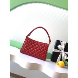 Replica Borsa hobo trapuntata Chanel AS6045 bordeaux Imitazioni Outlet Online Italia
