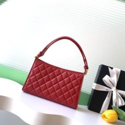 Replica Borsa hobo trapuntata Chanel AS6045 bordeaux Imitazioni Outlet Online Italia