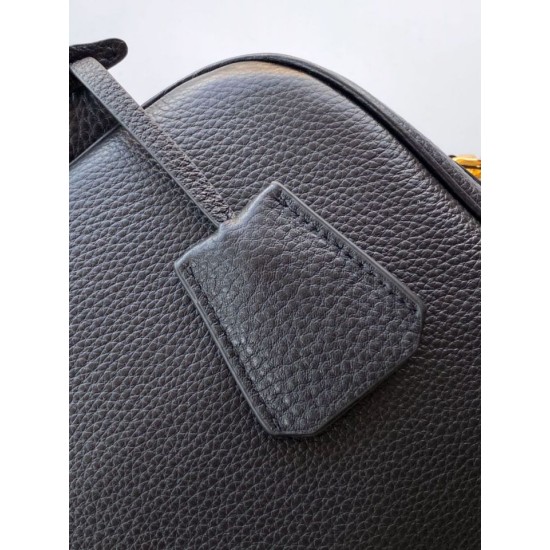 Replica Borsa a mano Prada Media 1BB149 Nero Imitazioni Outlet Online Italia