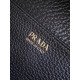 Replica Borsa a mano Prada Media 1BB149 Nero Imitazioni Outlet Online Italia