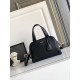 Replica Borsa a mano Prada Media 1BB149 Nero Imitazioni Outlet Online Italia