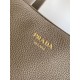 Replica Borsa a mano Prada Media 1BB149 Grigio Imitazioni Outlet Online Italia